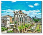  Gyémántszemes festmény - Forum Romanum, Róma 3 Méret: 30x40cm, Keretezés: Fatáblával, Gyémántok: Négyzet alakú