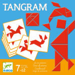 DJECO Joc logic din lemn - Tangram - Djeco