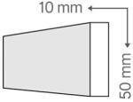 ANRO Sima léc 1 cm x 5 cm - natúr (Sima léc (1 cm x 5 cm))