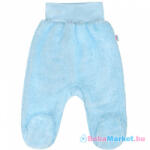 NEW BABY Baba plüss lábfejes nadrág New Baby Nice Bear kék - babamarket - 3 720 Ft