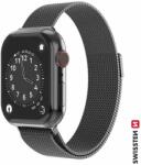 Swissten - Apple Watch milánói szíj, 38-40 mm, fekete (46000201)