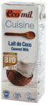EcoMil Crema Vegetala Bio pentru Gatit pe Baza de Cocos, Ecomil Cuisine, 200 ml