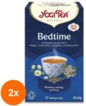 YOGI TEA Set 2 x Ceai Bio de Seara, Yogi Tea, 17 Plicuri, 30.6 g