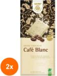 GEPA Set 2 x Ciocolata Alba BIO cu Cafea Cafe Blanc, 100 g, Gepa (ORP-2xGE8951812)