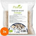 Pronat Foil Pack Set 3 x Fulgi Bio de Secara 400 g