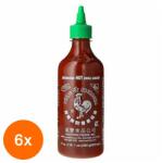 Huy Fong Foods Set 6 x Sos Chili Iute Huy Fong Sriracha, 435 ml