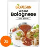 Biovegan Set 3 x Sos BIO Bolognese, Vegan, 33 g, Biovegan