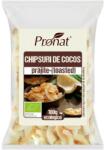 Pronat Foil Pack Chipsuri Bio din Nuca de Cocos, Prajite, Toasted, 100 g