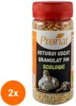 Pronat Pet Pack Set 2 x Usturoi Uscat Granulat Fin Bio, 60 g