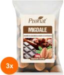 Pronat Foil Pack Set 3 x Migdale Invelite in Ciocolata cu Lapte si Scortisoara, 100 g (ORP-3xPRN71)