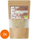 Pronat Zipp Pack Set 2 x Tarate BIO de Ssyllium Macinate Fin, 180 g, Pronat