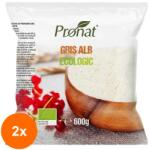 Pronat Foil Pack Set 2 x Gris Alb BIO, 600 g, Pronat