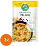 Lebensbaum Set 3 x Amestec BIO de Condimente pentru Thai-curry, 23 g, Lebensbaum