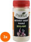 Pronat Pet Pack Set 3 x Usturoi Bio Uscat Pudra, 60 g (ORP-3xPRN1212)