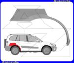TOYOTA RAV-4 2 2003.08-2005.10 /XA20/ Hátsó sárvédő javítóív jobb "5 ajtós" (külső javítólemez) KLOKKERHOLM 8179586