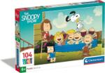 Clementoni Puzzle 104 db Supercolor - Snoopy: Peanuts (CL27266)