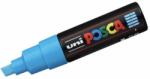 uni Marker Uni PC-8K Posca 8.0 mm, Varf Tesit, Light Blue, CC8