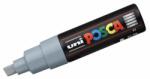 uni Marker Uni PC-8K Posca 8.0 mm, Varf Tesit, Grey, CC