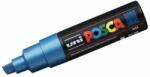 uni Marker Uni PC-8K Posca 8.0 mm, Varf Tesit, Metallic Blue, CCM