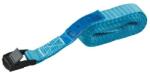 STROXX Chinga ancorare cu clema de strangere metalica, STROXX, latime 25 mm, lungime 2.5 m, culoare albastra