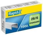 RAPID Tűzőkapocs, 26/6, horganyzott, RAPID Standard - oneclick - 219 Ft