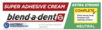 Blend-a-dent Műfogsorrögzítő krém - Blend-A-Dent Super Adhesive Cream Neutral Complete 47 g