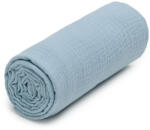 T-tomi prémium minőségű BIO muszlin textil fürdőlepedő, Kék