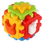 MIKRO Introduceți cubul de plastic 10x10cm în plasă (MI34775)