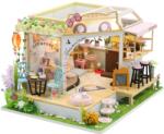 DVĚDĚTI Miniatura casei Cat cafe cu grădină (DD2DM2111)