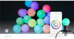 Nedis Ghirlanda luminoasa decorativa Smart Wi-Fi Nedis, 20 LED-uri, RGB, 10m, Android / IOS (WIFILP03C20)
