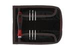 Wiha SYSTEM 4 csavarhúzó készlet cserélhető pengékkel lapos, Phillips, 5 részes, összehajtható táskával (00613) (00613)