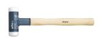 Wiha Cserélhető fejű kalapács visszaütésmentes, nagyon kemény Hickory fanyéllel, kerek kalapácsfejjel 50, 385 mm (39012) (39012)