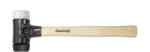 Wiha Cserélhető fejű kalapács közepesen puha/nagyon kemény Hickory fanyéllel, kerek kalapácsfejjel 80, 490mm (26582) (26582)