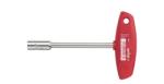 Wiha T-nyelű dugókulcs Négylapú nikkelezett 10 mm (01007) (01007)
