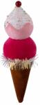 MagicHome MagicHome Candy Line karácsonyi dekoráció, felfüggeszthető piros fagyi, 16 cm (ST8090807)