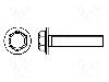 Bossard Surub M5, otel, 10mm, cap hexagonal, BOSSARD, 1346075
