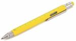 TROIKA "Construction" multifunkciós golyóstoll sárga (PIP20/YE / (PIP20/YE)