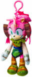 JAKKS Pacific Sonic Prime - Jucarie De Plus Cu Agatatoare, 15 Cm, Amy, Strip - Jakks Pacific (son7002f)