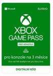 Microsoft Game Pass Console - předplatné na 3 měsíce