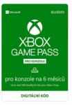 Microsoft Game Pass Console - předplatné na 6 měsíců