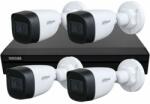 Rovision Kit supraveghere basic 4 camere 5MP, IR 30m, lentila fixa 2.8mm, DVR 4 canale, inteligenta artificiala (202101017534)