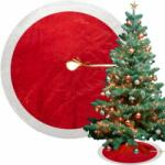 Ruhhy karácsonyfa alátét 90 cm piros (id_16945-code_22221)