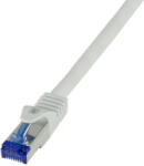 LogiLink Patch kábel Ultraflex, Cat. 6A, S/FTP, szürke, 7, 5 m (C6A082S)