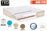TED Nord Star táskarugós matrac 140x190 cm