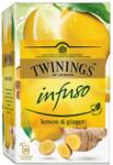TWININGS Herbatea TWININGS citrom és gyömbér 20 filter/doboz - papiriroszerplaza