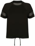 Tombo Tricou sport cu șnur pentru femei - Neagră | XS (TL526-1000215068)