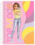  TOPModel Spirálnotesz A/6, Rózsaszín