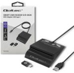 QOLTEC Card reader Qoltec 50363 USB cable 1.8 m USB 3.2 Gen 1 (3.1 Gen 1) USB C USB A Black (50636) - vexio