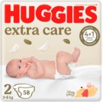 Huggies Extra Care 2 3-6 kg 58 buc