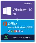 Microsoft Windows 10 Pro + Office 2013 Home and Business (DCDLD004DCDLD021)